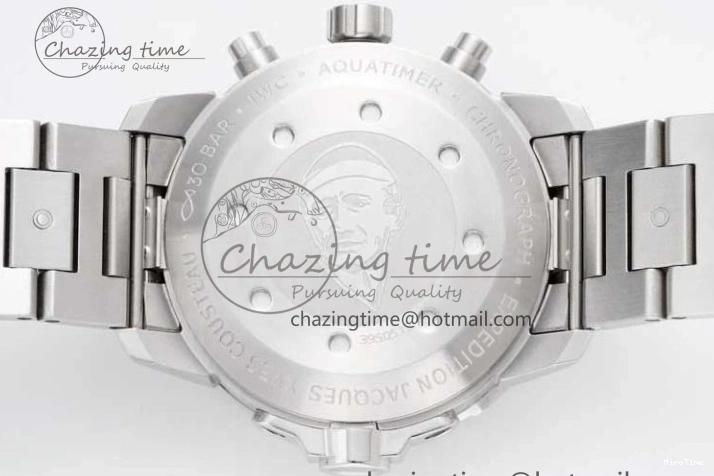 MIROTIME 0427 Aquatimer Chrono SS V6SF 1:1 Best Edition Blue Dial on SS Bracelet A Modern 7032